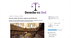 Desktop Screenshot of derecho-en-red.com